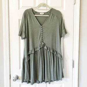 {Piko} Army Green Tunic